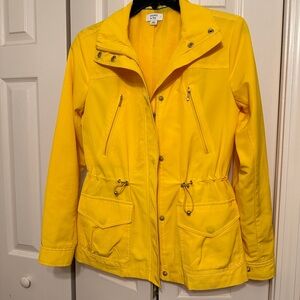 Crown & Ivy yellow raincoat size XS